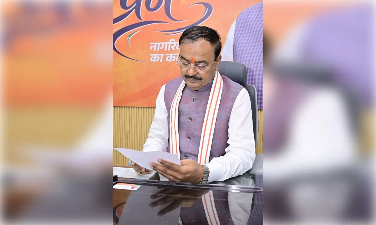   प्रदेश की हर ग्राम पंचायत में प्रत्येक शुक्रवार को आयोजित होगी ‘ग्राम चौपाल’ : केशव मौर्य