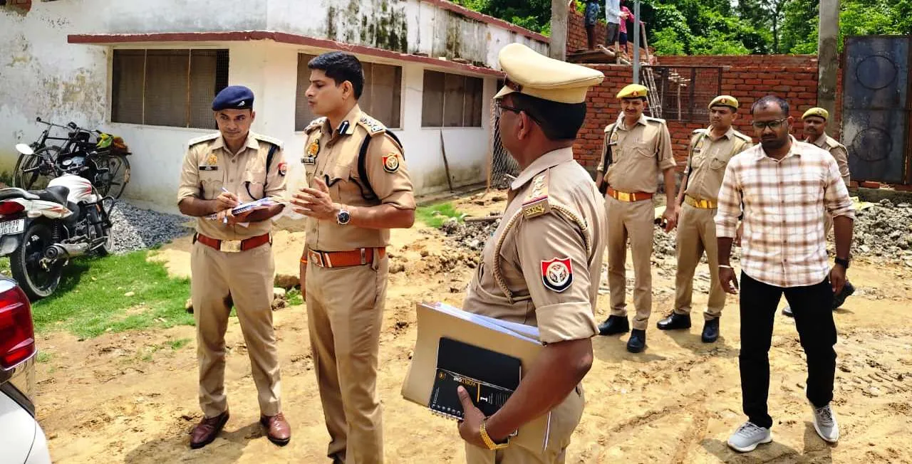 एसपी ने पुलिस लाइन का निरीक्षण कर दिया आवश्यक दिशा निर्देश 