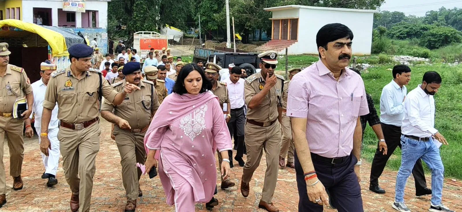 उच्चाधिकारियों ने कावड़ यात्रा की तैयारी का किया निरीक्षण,दिए निर्देश  