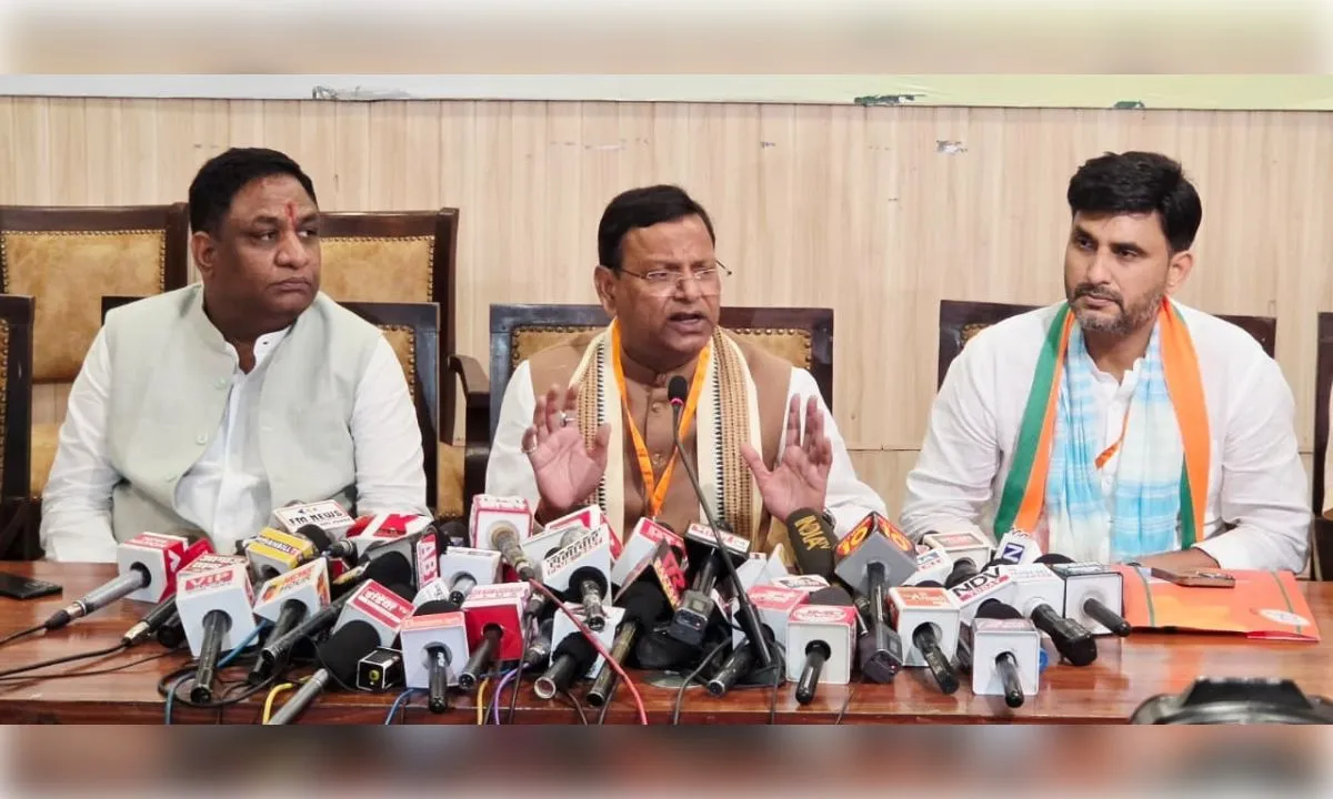 संसद में चर्चा से भाग रहा विपक्ष, हर मुद्दे पर चर्चा को तैयार सरकार : पंकज चौधरी