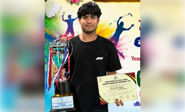 बांदा के मोहम्मद अर्श ने राष्ट्रीय सीनियर बैडमिंटन प्रतियोगिता में जीता कांस्य पदक