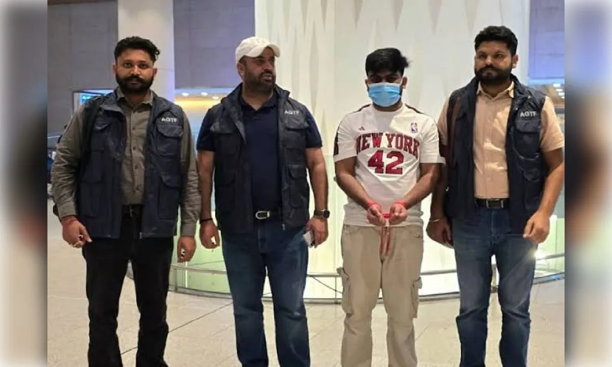 इंडोनेशिया से डिपोर्ट कर पंजाब लाया गया गैंगस्टर जोबन बिल्ला