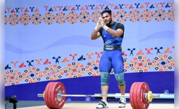 राष्ट्रमंडल खेल 2026: अजय बाबू ने भारोत्तोलन में जीता रजत पदक
