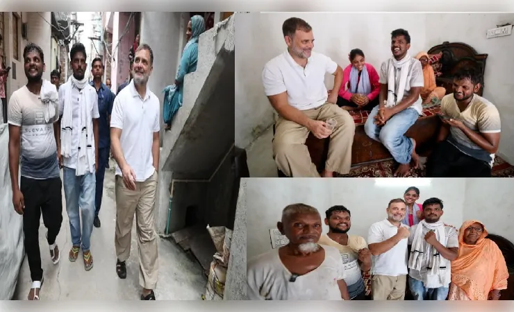 'कॉकरोच जनता पार्टी' वाले मोहम्मद इरफान से मिले राहुल गांधी, कहा- ऐसे युवा ही भारत की असली ताकत