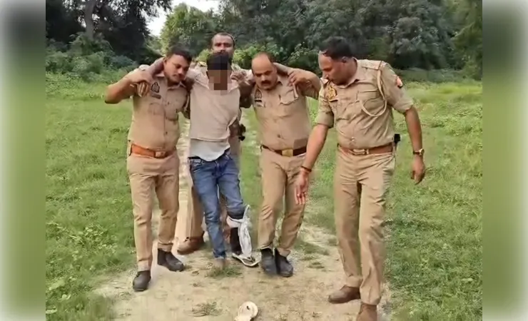अंबेडकरनगर में पुलिस मुठभेड़: 15 हजार का इनामी हिस्ट्रीशीटर निखिल यादव उर्फ हैप्पी घायल अवस्था में गिरफ्तार