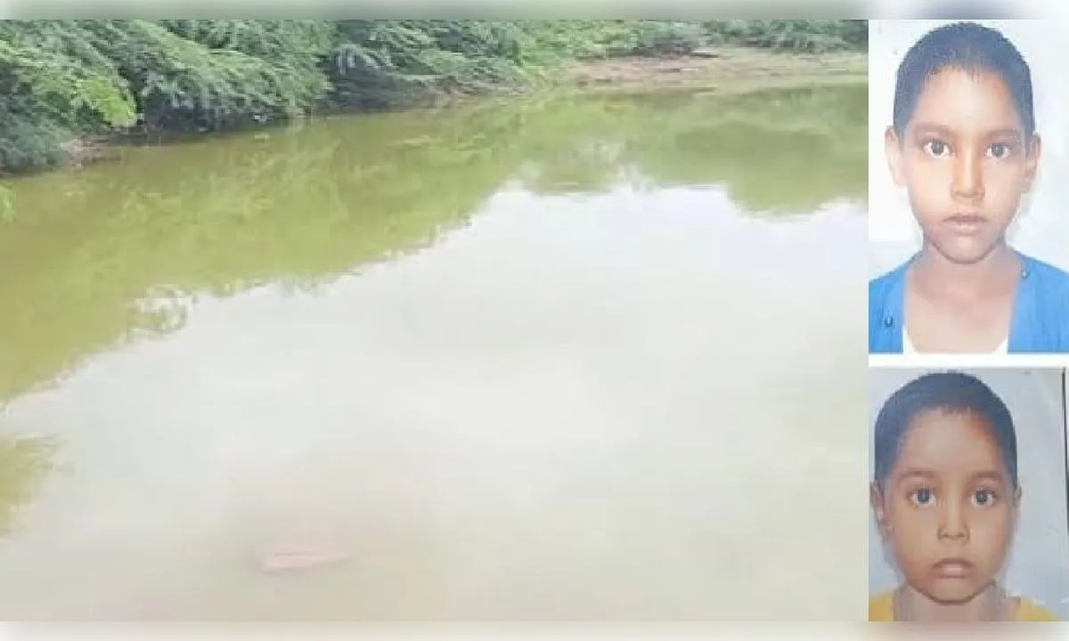  घर के जानवरों को तालाब से बाहर निकाल रहीं दो सगी बहनें तालाब में डूबीं, मौत