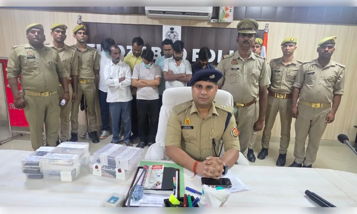 साइबर फ्रॉड करने वाले 11 अन्तर्राज्यीय ठग गिरफ्तार, 1 करोड़, 50 लाख के साइबर फ्रॉड का खुलासा