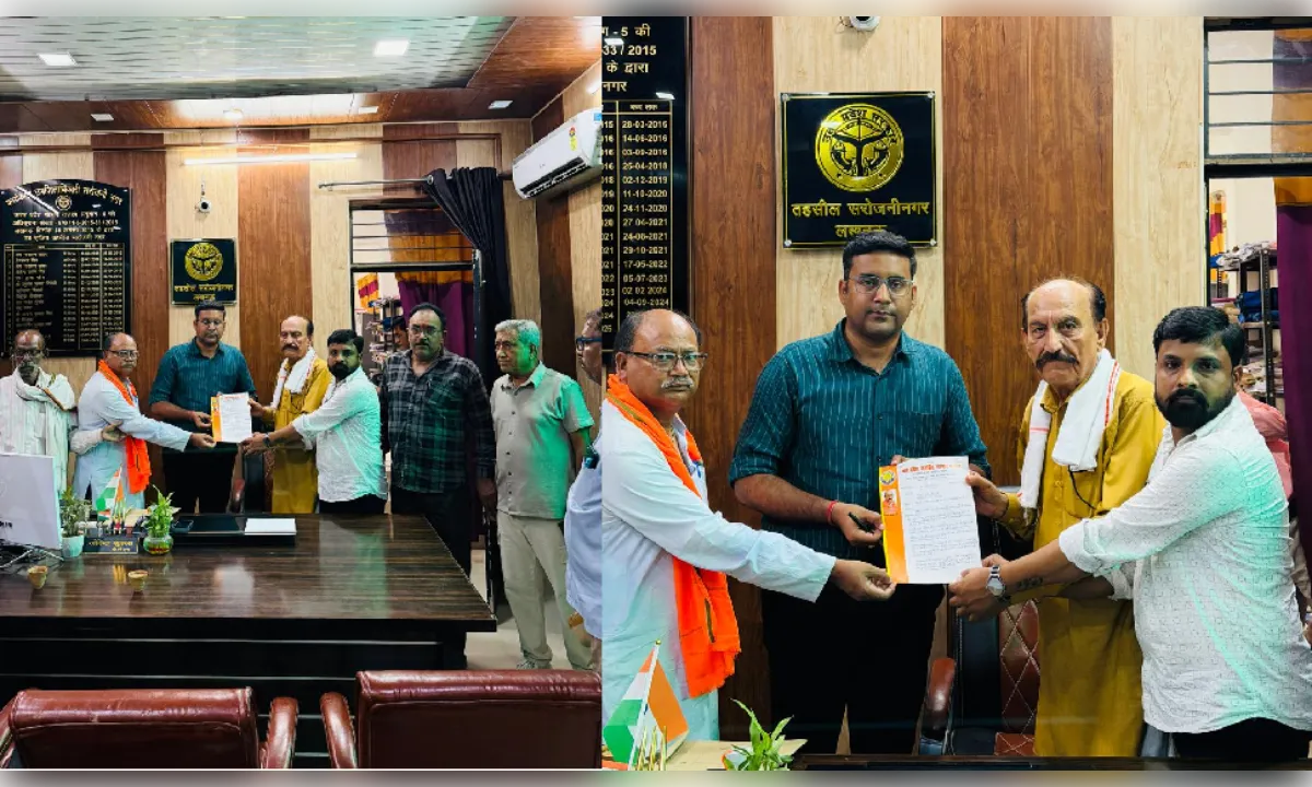 सरोजनी नगर में जलभराव की बढ़ी समस्या, बंद कट खोलने व जलभराव से राहत की मांग
