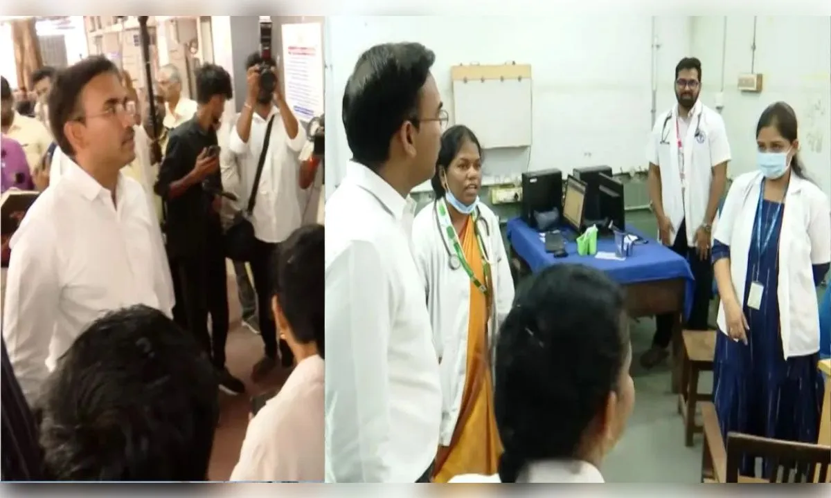 अस्पताल में चल रहा था रिश्वत का खेल! मंत्री के निरीक्षण में खुलासा, 4 कर्मचारी बर्खास्त