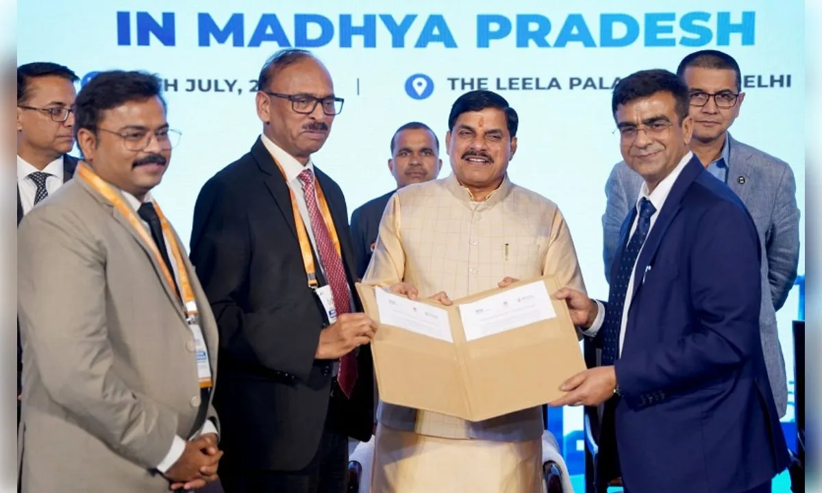 दिल्ली में मध्य प्रदेश की बड़ी निवेश उपलब्धि, ₹20,193 करोड़ के प्रस्ताव से 27,592 रोजगार की उम्मीद