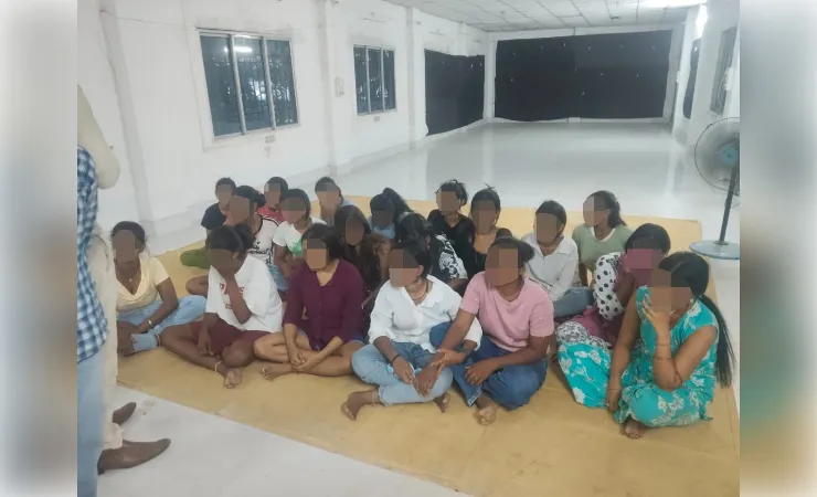 देह व्यापार अड्डे पर पुलिस का बड़ा छापा, 17 नाबालिग लड़कियां मुक्त, चार गिरफ्तार