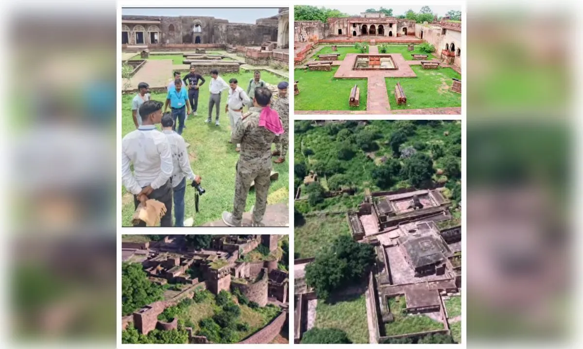 शिवपुरीः नरवर किले की 400 साल पुरानी तोप चोरी मामले में गार्डों की झूठी कहानी बेनकाब