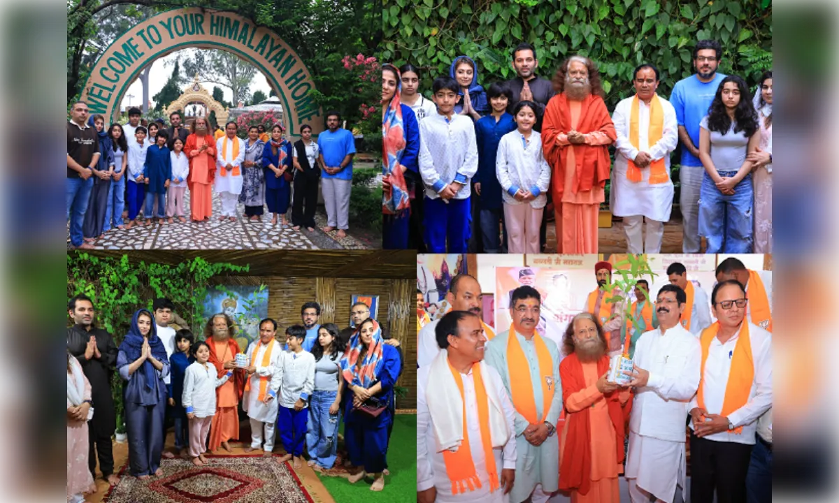 स्वामी चिदानन्द और डॉ. धन सिंह रावत के बीच शिक्षा व युवा सशक्तिकरण पर मंथन