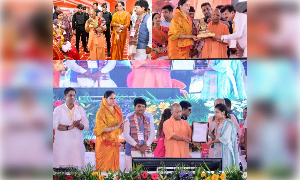 सीएम योगी ने बिजनौर को दी 1003 करोड़ से अधिक की 76 विकास परियोजनाओं की सौगात