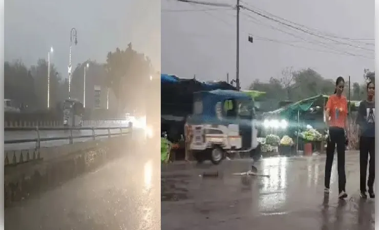 लखनऊ समेत पश्चिमी यूपी में झमाझम बारिश, आंधी के बाद मौसम हुआ सुहाना, गर्मी और उमस से मिली राहत