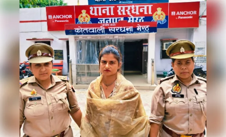 सोशल मीडिया पर चुनौती देने वाली महिला आरोपी ज्योति चौधरी हरिद्वार से गिरफ्तार