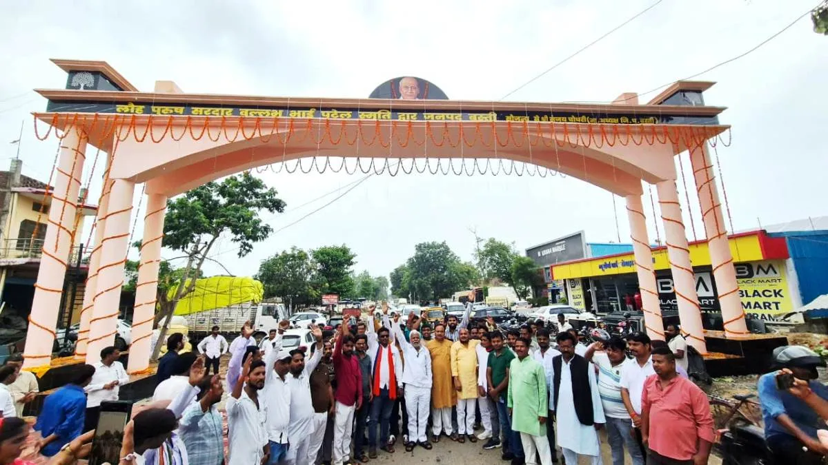  अब सरदार पटेल चौक के नाम से मिलेगी पटेल चौक को नई पहचान - संजय चौधरी