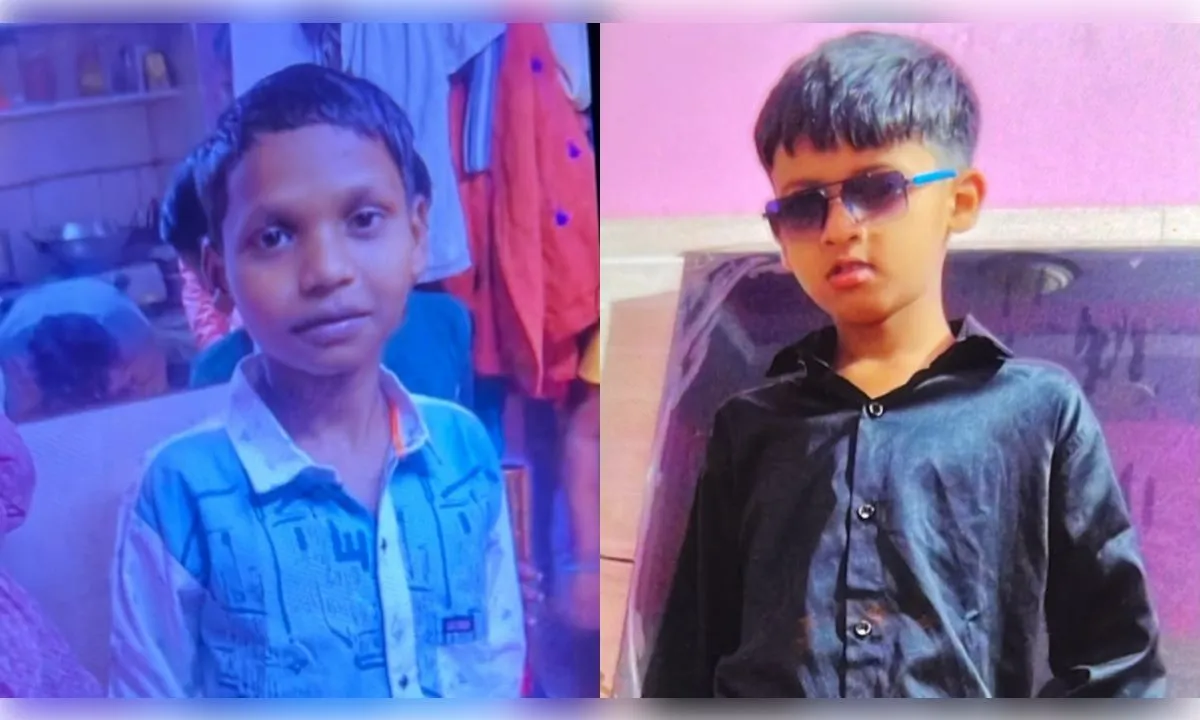 बारिश के पानी में डूबने से दो बच्चों की मौत