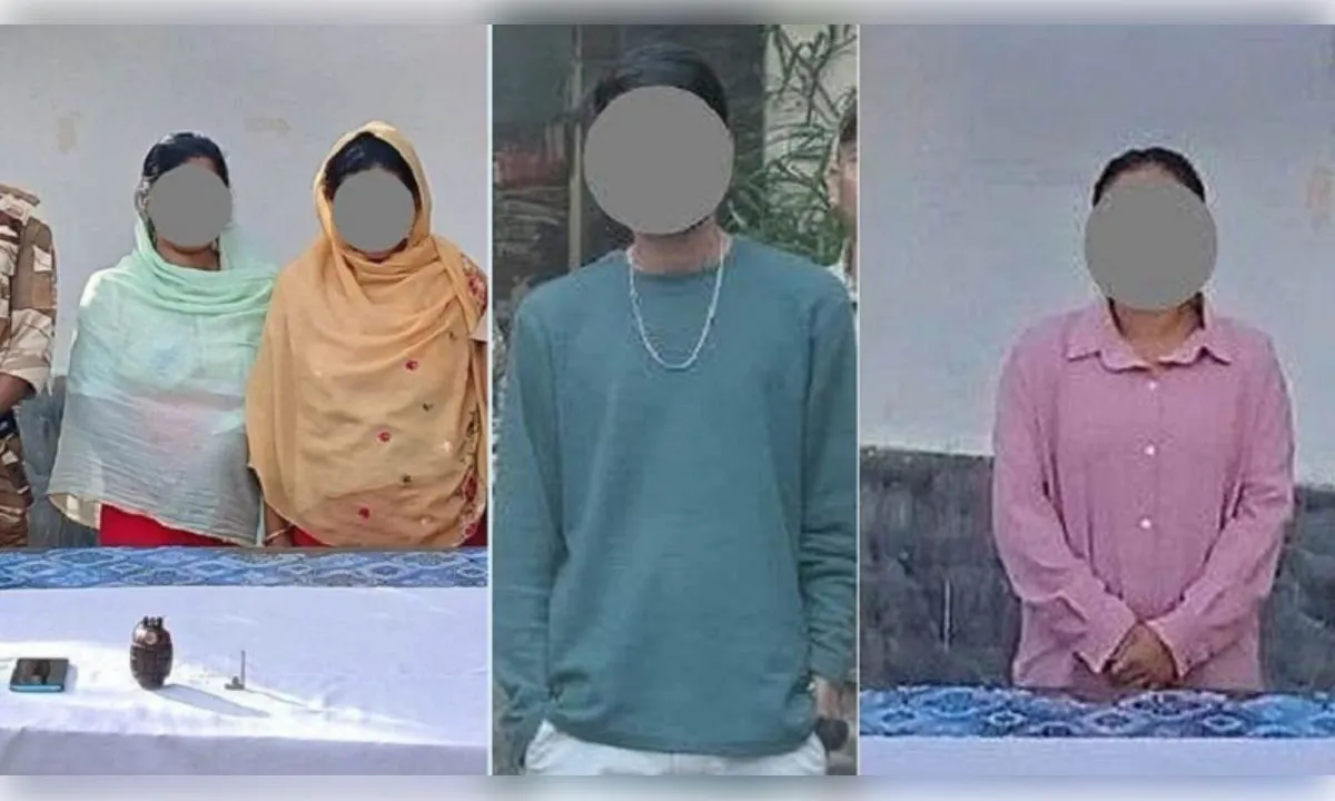 मणिपुर: सुरक्षा बलों की बड़ी कार्रवाई, हथियार तस्करी से जुड़ी दो महिलाओं समेत चार गिरफ्तार