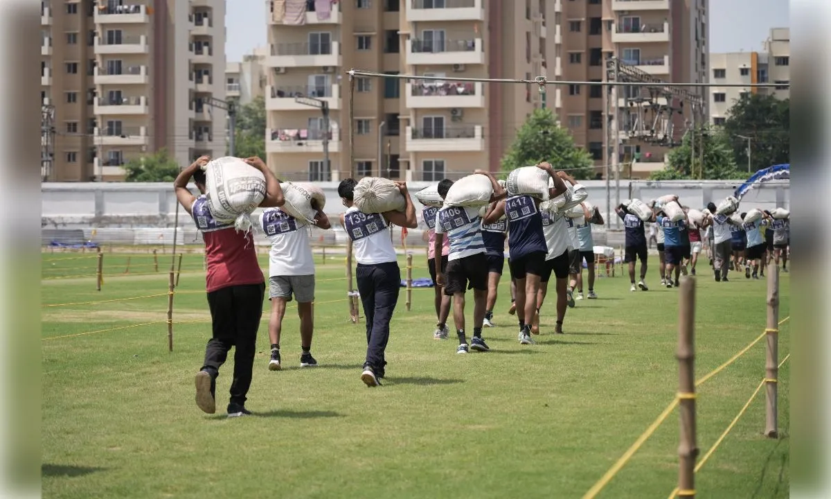 प्रयागराज: रेलवे भर्ती की शारीरिक परीक्षा जारी, 29 जुलाई तक 3736 अभ्यर्थी होंगे शामिल