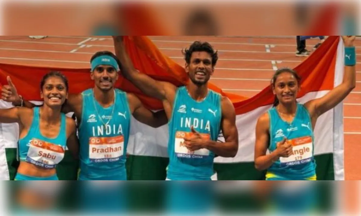 एशियाई अंडर-23 एथलेटिक्स में भारत की दमदार शुरुआत, पहले दिन जीते 5 पदक