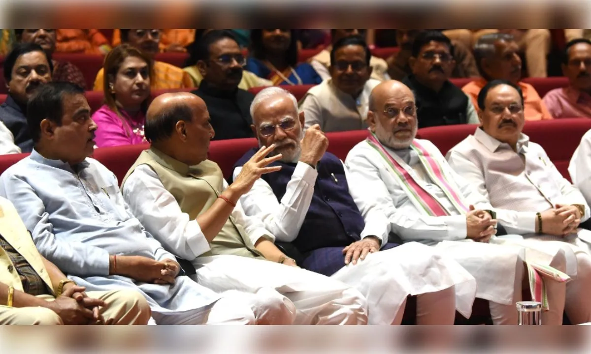 ‘मंगल मिलन’ में राजग नेताओं का जमावड़ा, आर्थिक और शैक्षणिक मुद्दों पर चर्चा