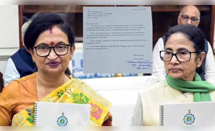 तृणमूल कांग्रेस को बड़ा झटका, चंद्रिमा भट्टाचार्य ने बंगाल प्रदेश अध्यक्ष पद से दिया इस्तीफा
