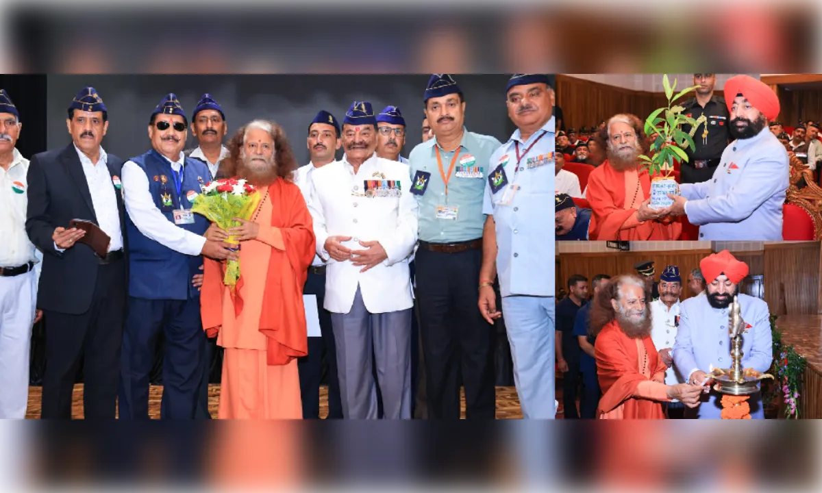 देहरादून में राष्ट्रीय संगोष्ठी, राज्यपाल गुरमीत सिंह ने स्वामी चिदानन्द से की मुलाकात