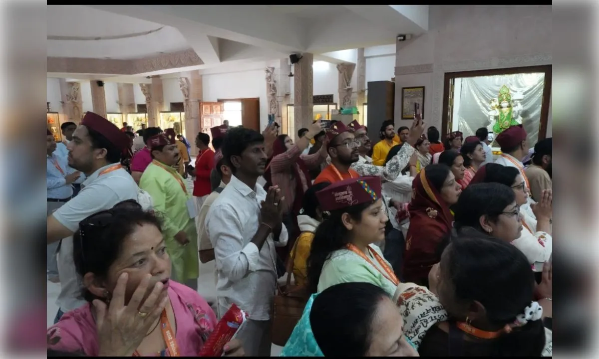 उत्तराखंड: श्रद्धालुओं की सोमनाथ स्वाभिमान पर्व यात्रा संपन्न, हर्रावाला पहुंचा यात्रियों का दल