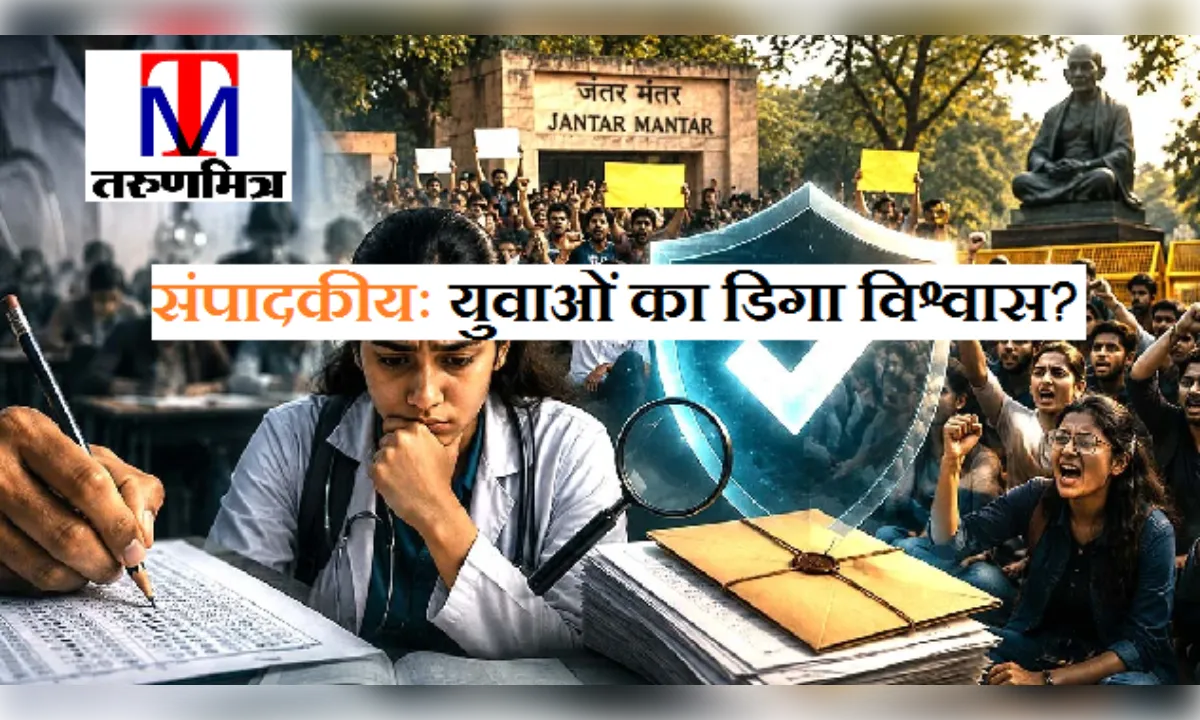 संपादकीय: युवाओं का डिगा विश्वास ? शिक्षा व्यवस्था पर सवाल