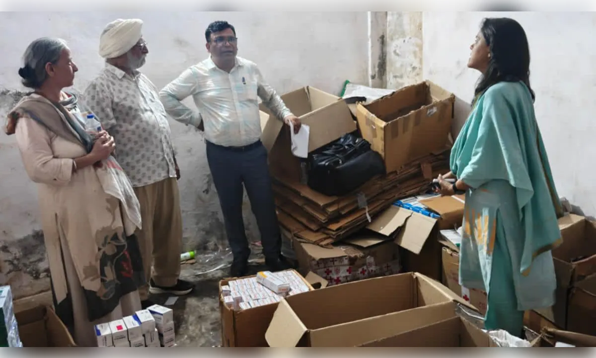 अमीनाबाद मेडिसिन मार्केट में दवा की खरीद-बिक्री में गंभीर अनियमितता