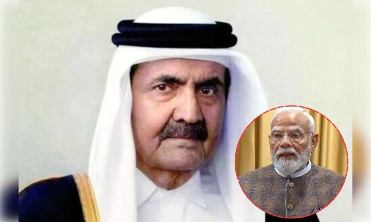 कतर के पूर्व अमीर शेख हमद के निधन पर पीएम मोदी ने जताया गहरा शोक