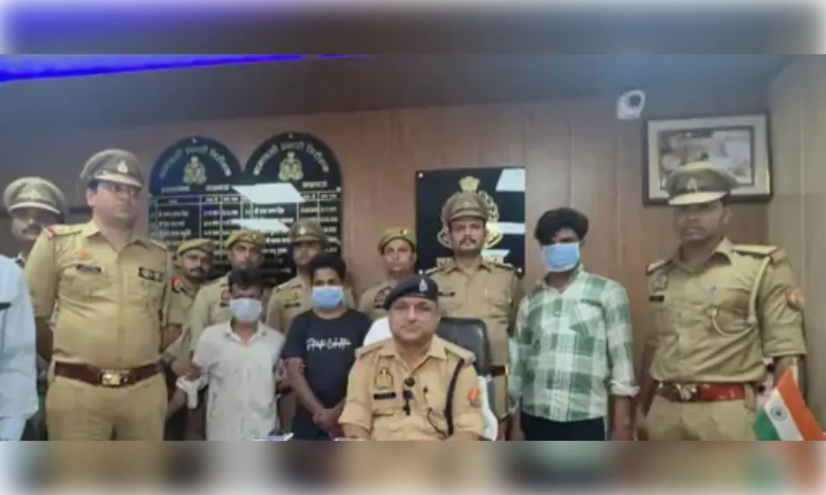 लखनऊ पुलिस की बड़ी कार्रवाई, डिस्पोजल कारोबारी से ढाई लाख लूट करने वाले तीन गिरफ्तार
