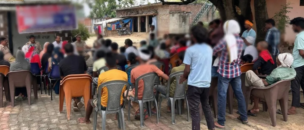 कम्युनिटी पुलिसिंग यूनिट दुधारा द्वारा सरकारी योजनाओं की दी गई जानकारी