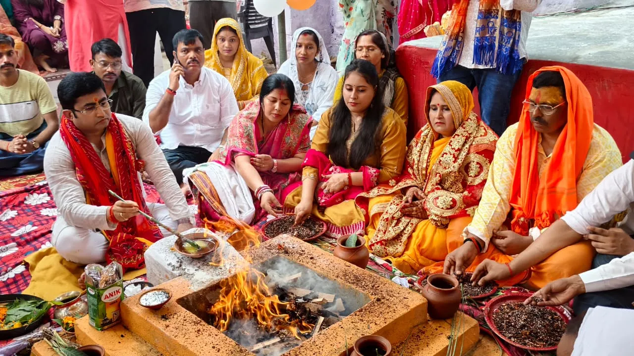 कोतवाली खलीलबाद परिसर में श्री पिपलेश्वर महादेव मंदिर की हुई स्थापना