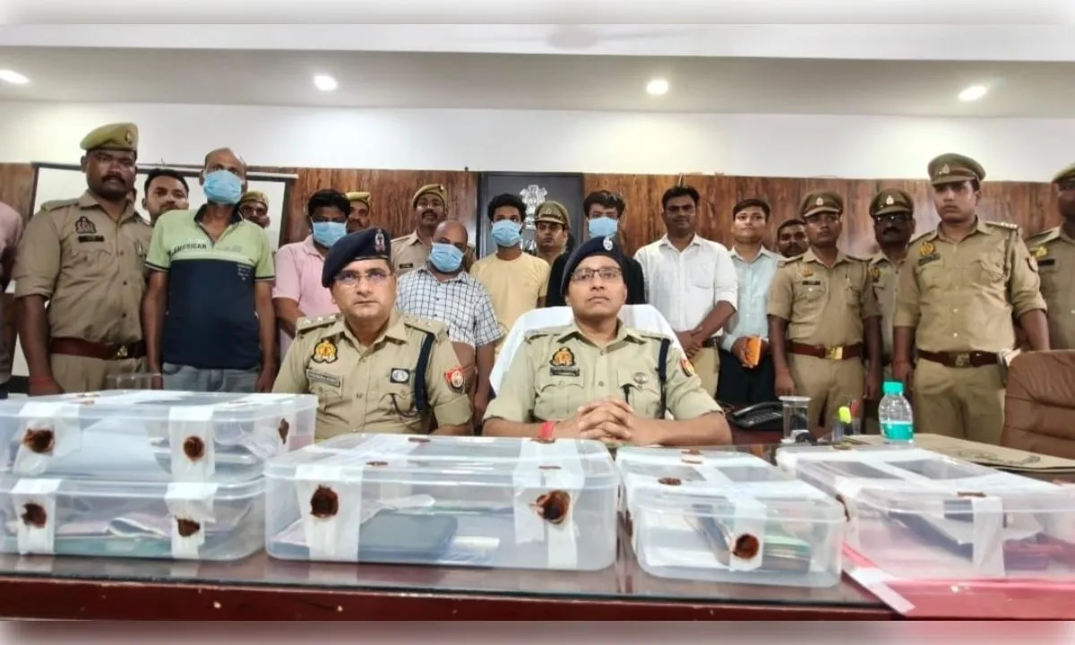 साइबर फ्रॉड गिरोह के 5 अंतर्राज्यीय अभियुक्तों को पुलिस ने किया गिरफ्तार