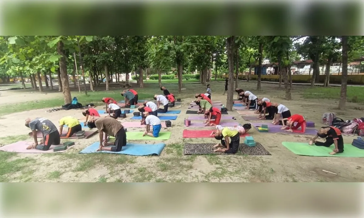 नियमित योग कक्षा से बच्चों में बढ़ रहा स्वास्थ्य और आत्मविश्वास- द्विवेदी