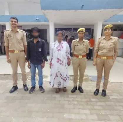 अपहरण के मामले में वाँछित अभियुक्त व अभियुक्ता को किया गया गिरफ्तार
