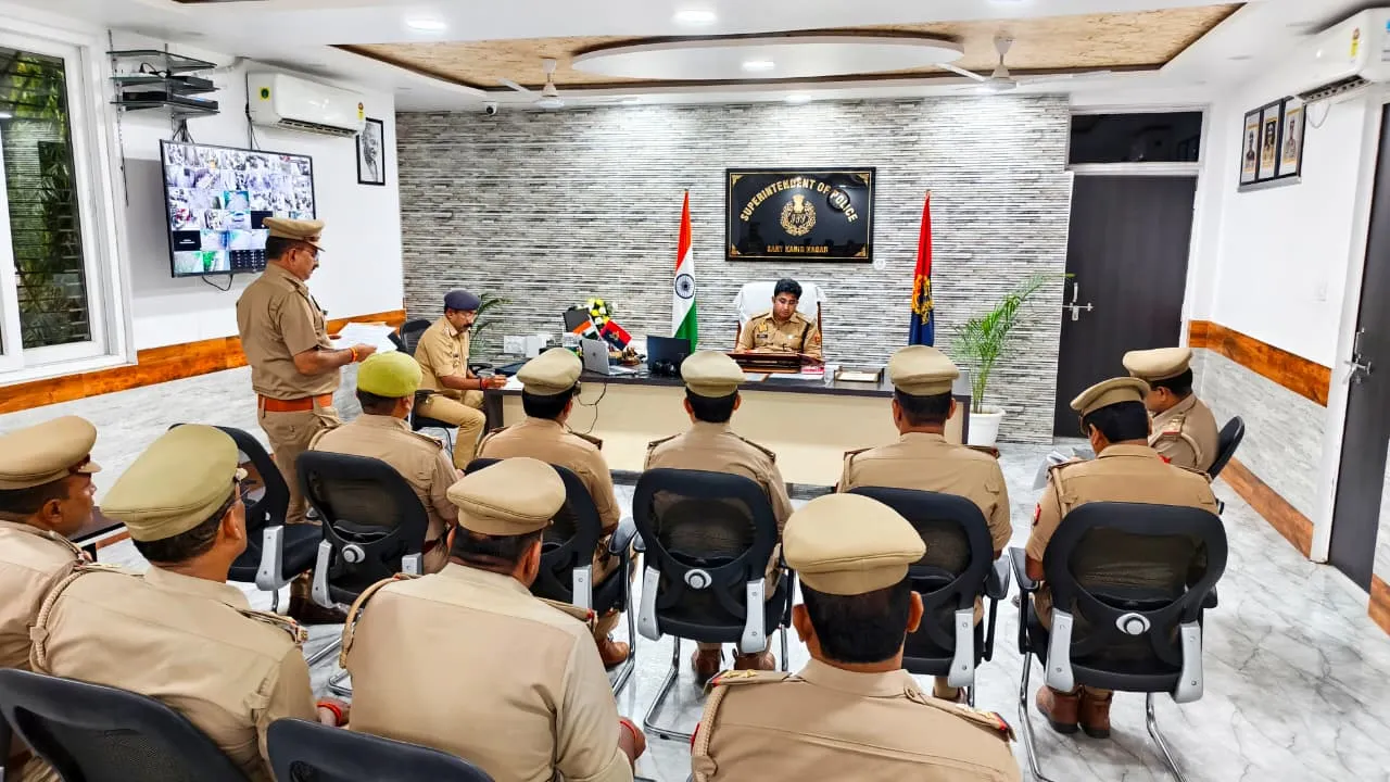 आगामी त्योहारों सावन पर्व को लेकर पुलिस अधीक्षक के कड़े निर्देश