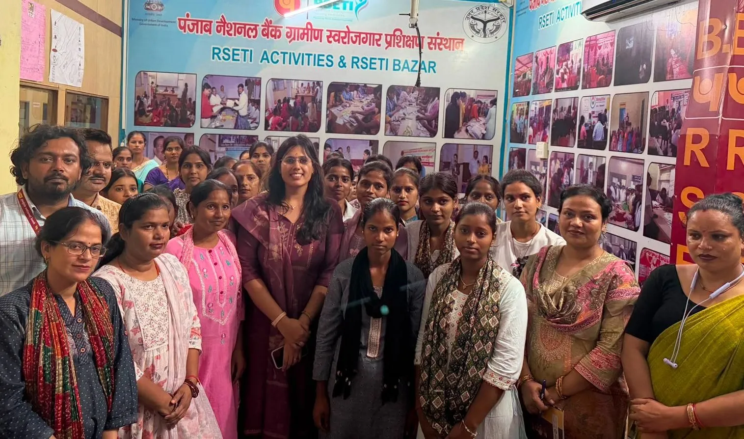 सीडीओ के भ्रमण से प्रशिक्षणार्थियों में दिखा उत्साह 
