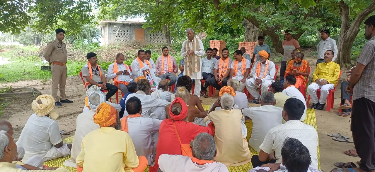 मढ़िया घाट पर संत रविदास जयंती समारोह, पूर्व सांसद जुगुल किशोर ने लिया श्रावण तैयारियों का जायजा