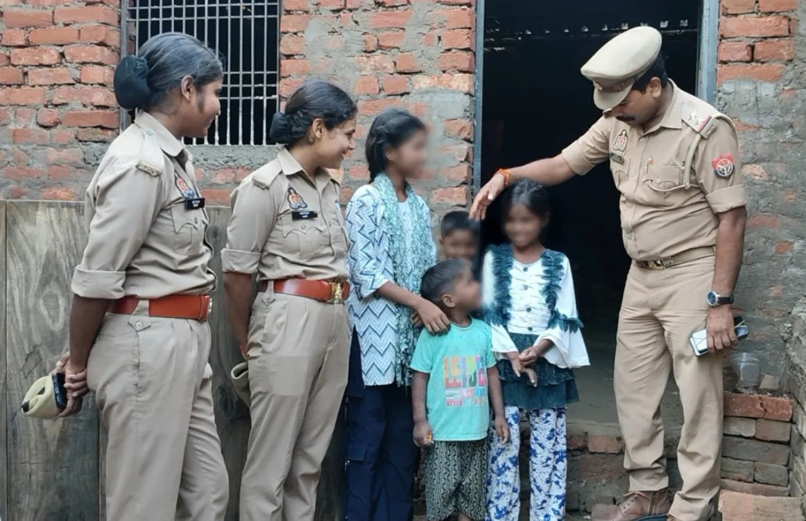 जब अपनों का साया छूट गया... तब पुलिस बनी अपनापन, विश्वास और सहारे की छांव