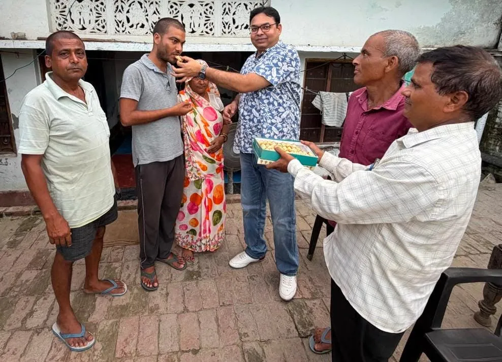 प्रवक्ता बने संजीव वर्मा का डॉ. कौशल वर्मा ने किया भव्य सम्मान