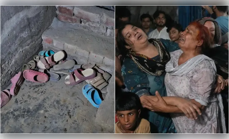ट्यूशन सेंटर में क्लास चल रही थी, तभी उसकी छत गिर गई
