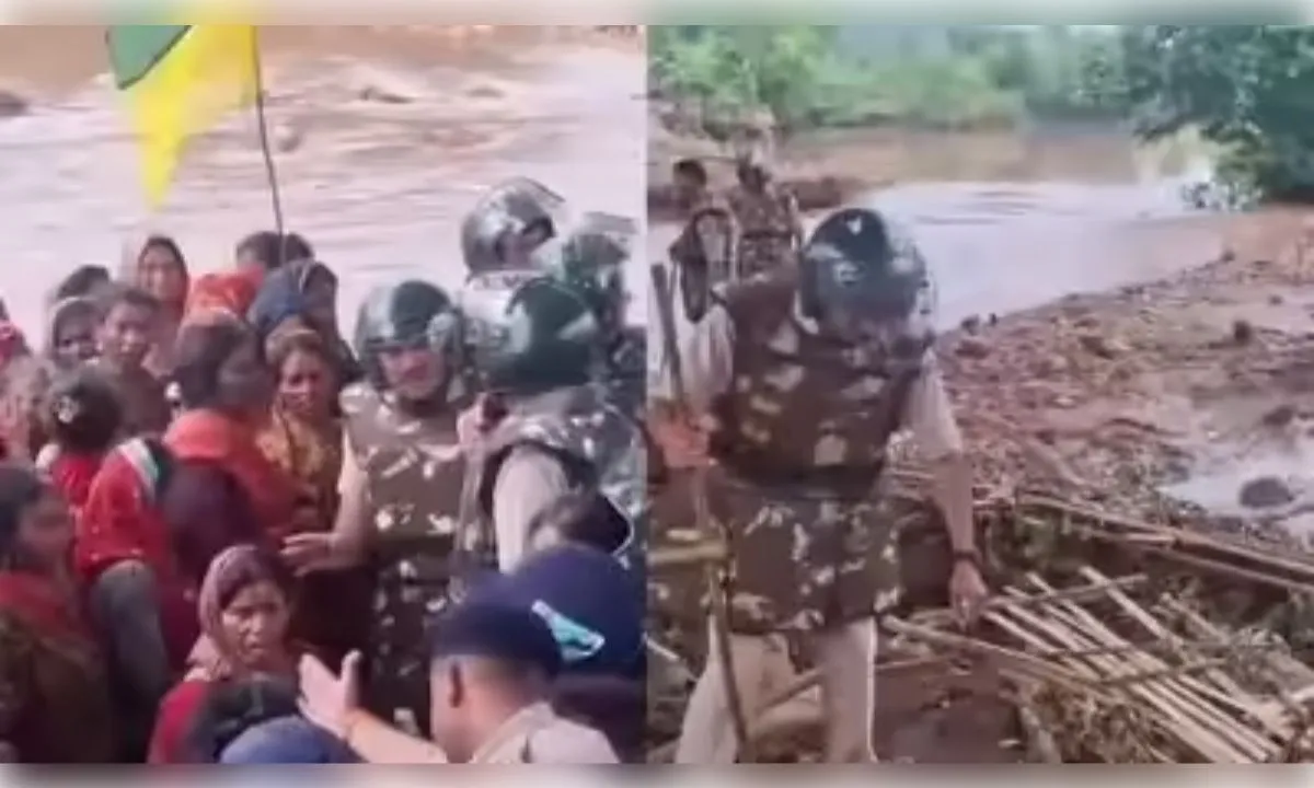 मेडिकल चेकअप के बहाने खत्म हुआ केन-बेतवा विरोध, पुलिस ने हटाए प्रदर्शनकारी