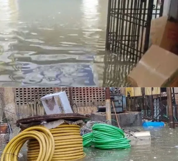 मूसलाधार बारिश से बदायूं बेहाल, सड़कें बनीं तालाब, कई घरों और दुकानों में घुसा पानी 