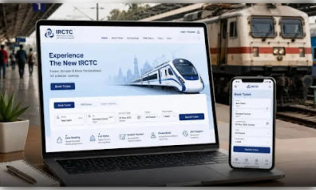 आईआरसीटीसी ने सरल किया वेबसाइट का प्रोसेस, टिकट बुकिंग में मिलेगी बड़ी राहत