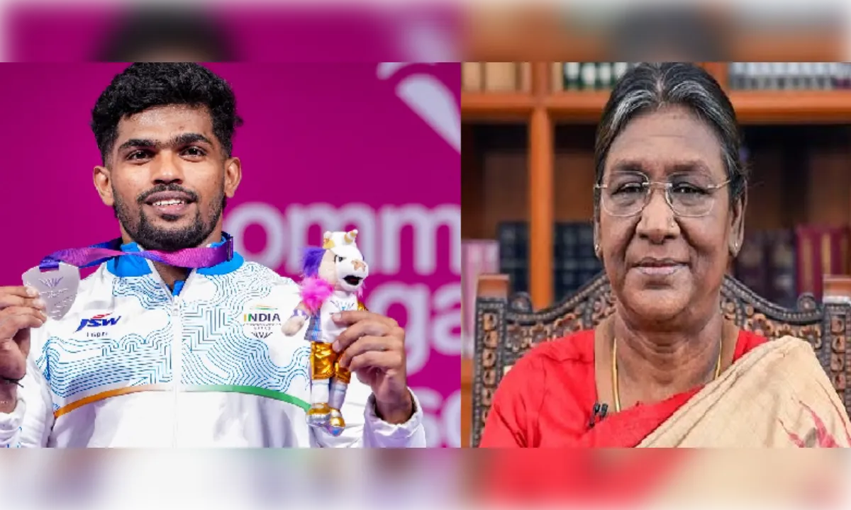 राजा मुथुपंडी ने जीता रजत पदक, राष्ट्रपति मुर्मू बोलीं- देश को आप पर गर्व