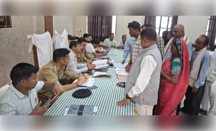 तहसील समाधान दिवस में 65 जनशिकायती मामले आये 3 का हुआ निस्तारण