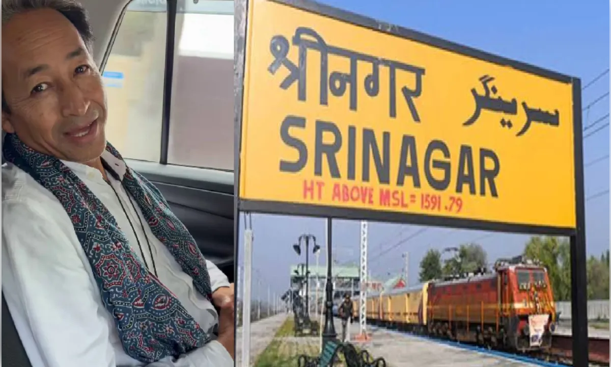 श्रीनगर से लद्दाख तक के सफर का सोनम वांगचुक ने साझा किया अनुभव